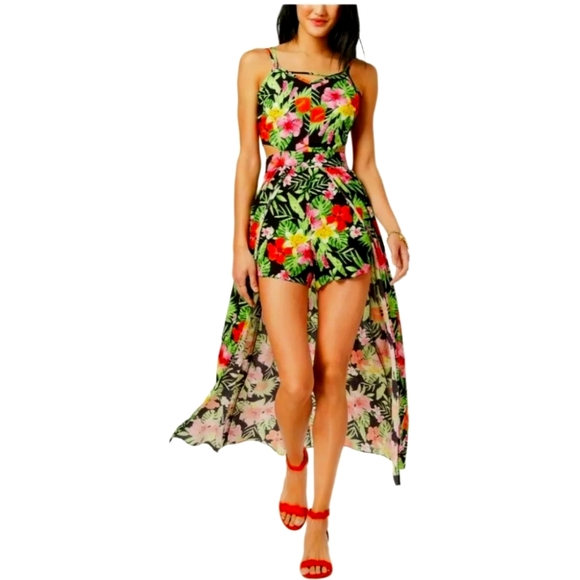 NWT SIZE 3  TROPICAL DRESS - Picture 1 of 6